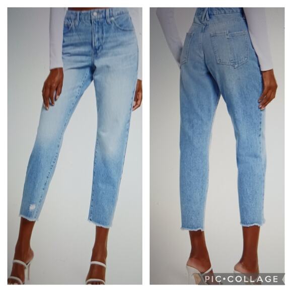 J820 NWT $140 Good American Good Vintage Size 15 Waist 36 - Picture 1 of 9